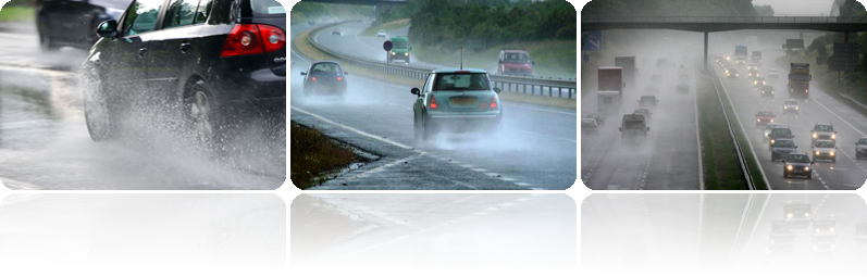 10 techniques for driving in the rainy season